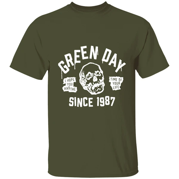 Greenday I Hope You Had The Time Of Your Life Since 1987 Shirt - Image 4