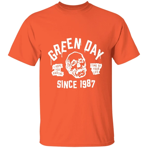 Greenday I Hope You Had The Time Of Your Life Since 1987 Shirt - Image 6