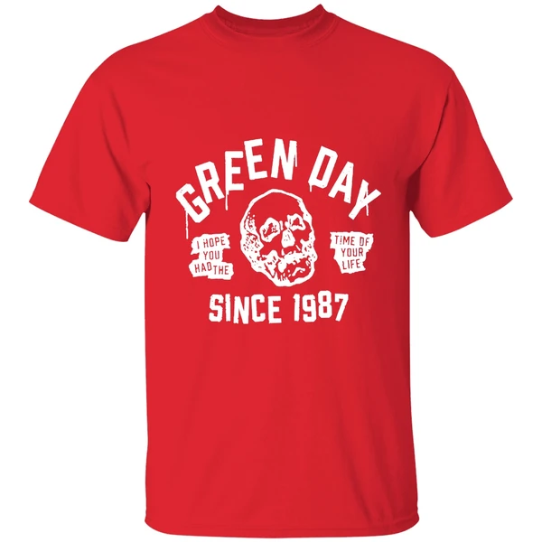 Greenday I Hope You Had The Time Of Your Life Since 1987 Shirt - Image 7