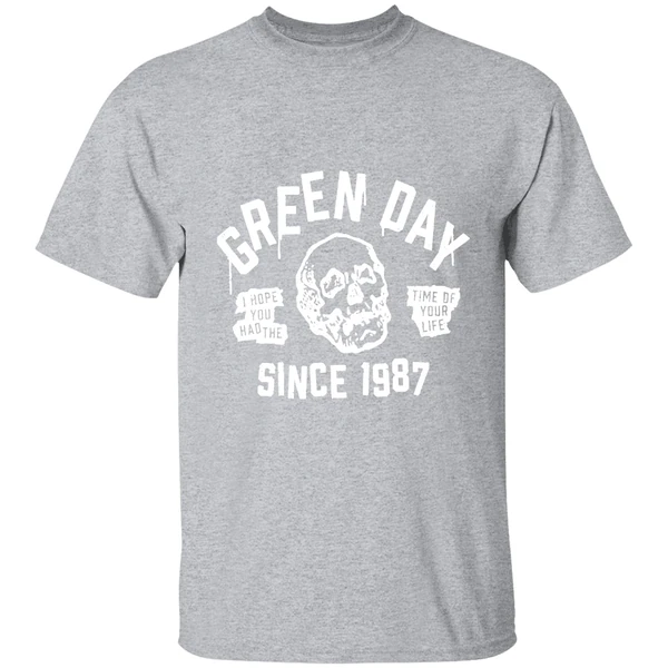 Greenday I Hope You Had The Time Of Your Life Since 1987 Shirt - Image 9