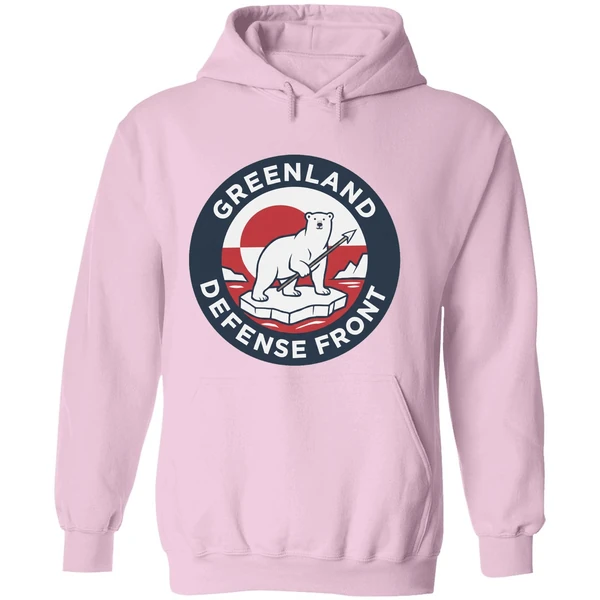 Greenland Defense Front Hoodie - Image 5