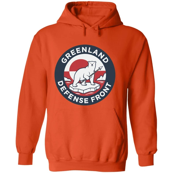 Greenland Defense Front Hoodie - Image 6
