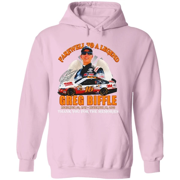 Greg Biffle 16 Rip Farewell To A Legend December 18th 2025 Thank You Hoodie - Image 5