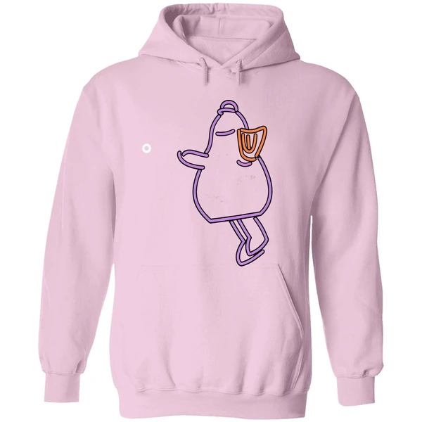 Grimace Mets New York Mets Purple Mascot Neon Hoodie - Image 5