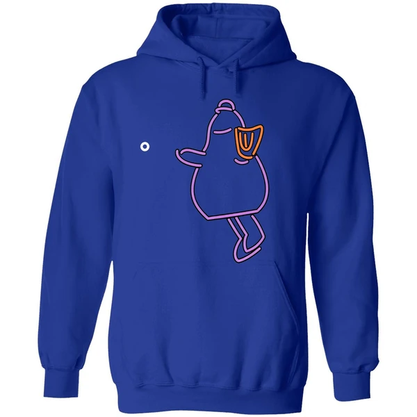 Grimace Mets New York Mets Purple Mascot Neon Hoodie - Image 7
