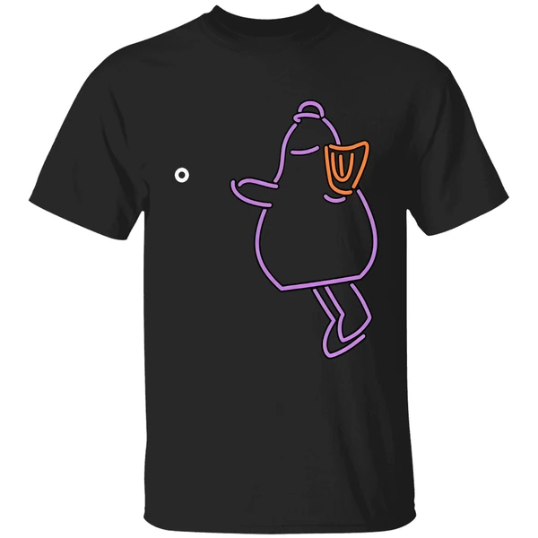 Grimace Mets New York Mets Purple Mascot Neon Shirt