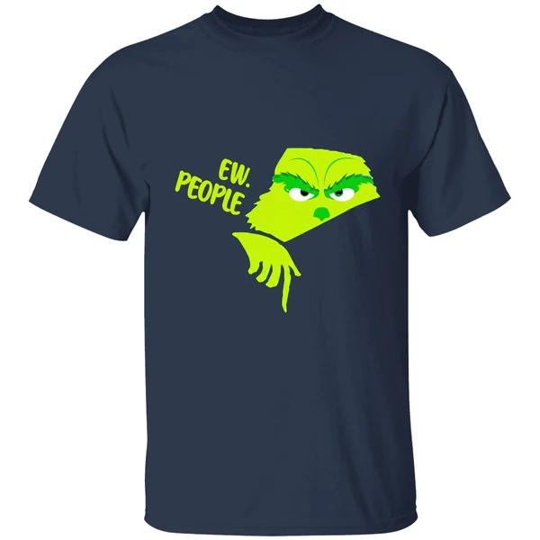 Grinch Ew People Christmas Shirt - Image 5