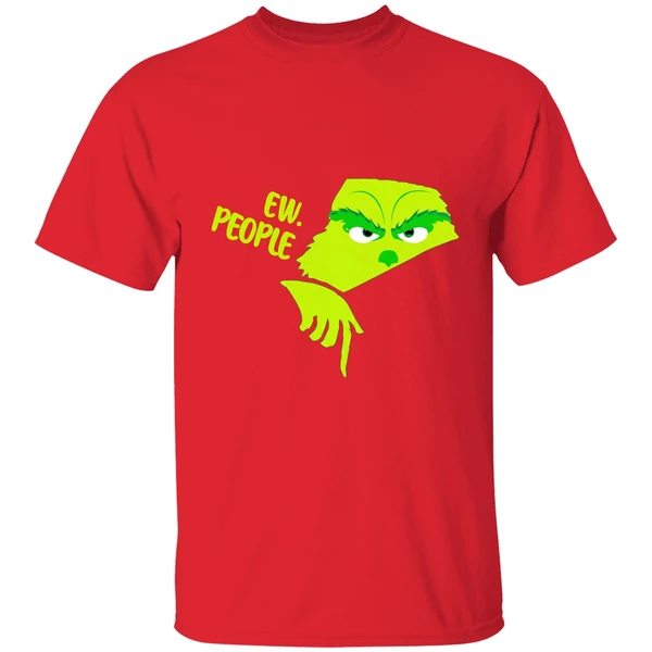 Grinch Ew People Christmas Shirt - Image 7