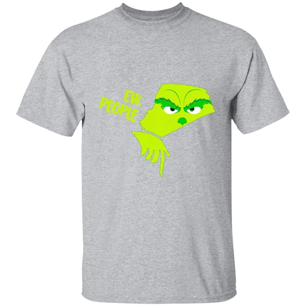Grinch Ew People Christmas Shirt - Image 9