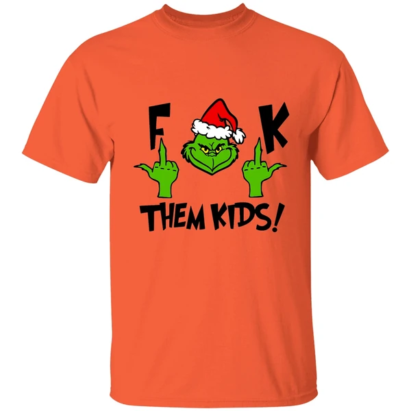 Grinch Fuck Them Kidz Christmas Shirt - Image 5