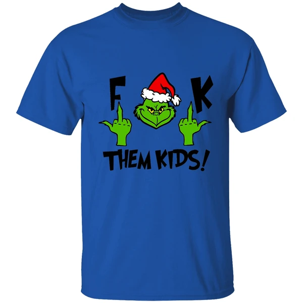 Grinch Fuck Them Kidz Christmas Shirt - Image 7