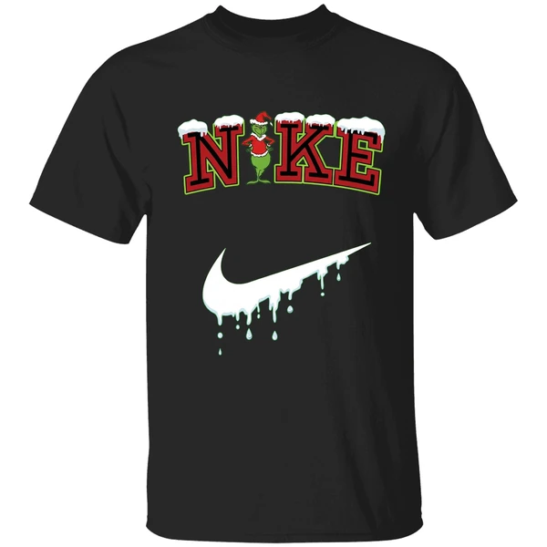 Grinch Nke Christmas Snow Shirt