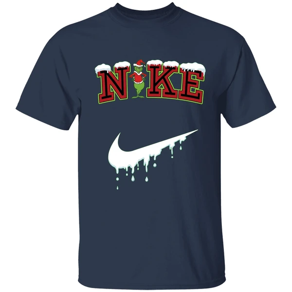 Grinch Nke Christmas Snow Shirt - Image 5