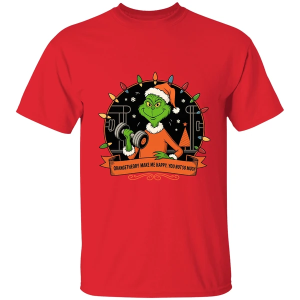 grinch-santa-orange-theory-make-me-happy-you-not-so-much-christmas-lights-shirt-red