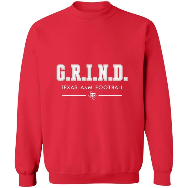Grind Texas Am Football Sweashirt