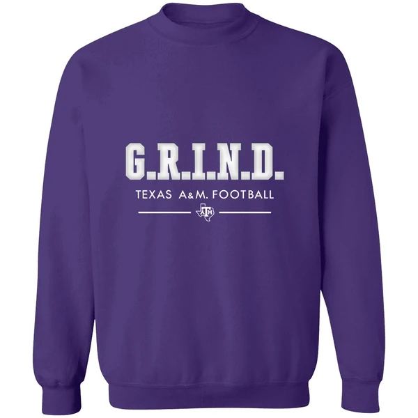 Grind Texas Am Football Sweashirt - Image 7