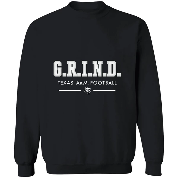 Grind Texas Am Football Sweashirt - Image 9