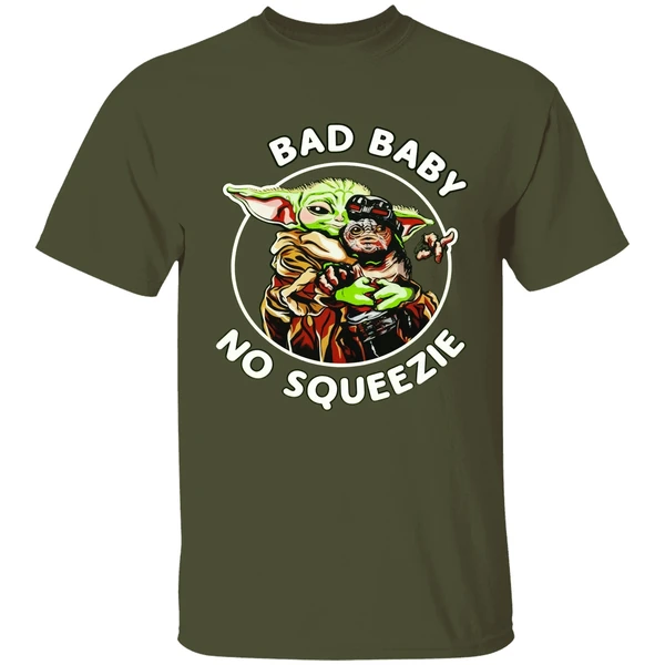 Grogu Bad Baby No Squeezie Shirt - Image 3