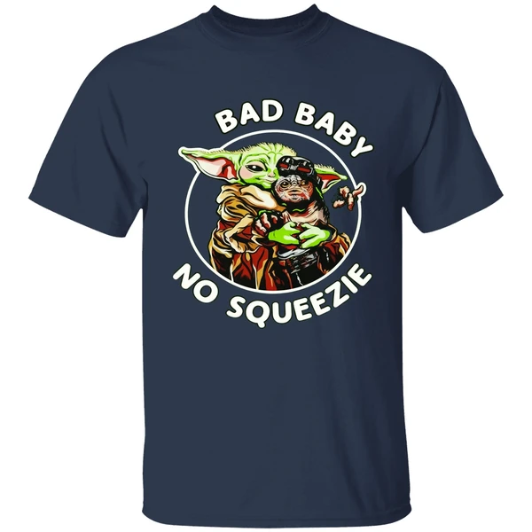 Grogu Bad Baby No Squeezie Shirt - Image 4