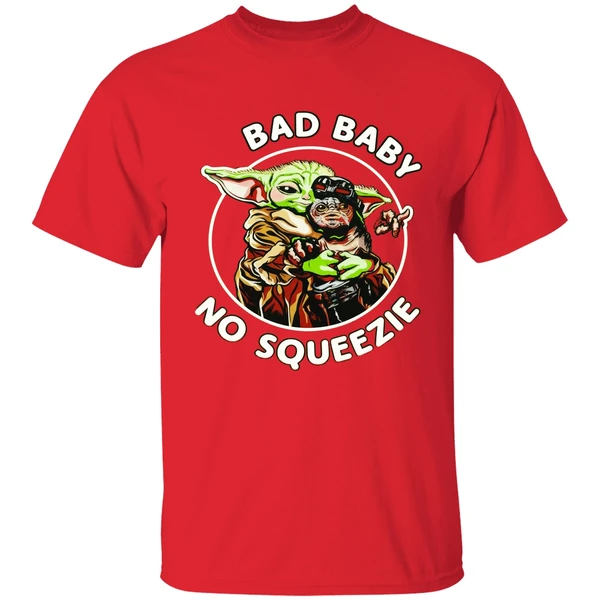 Grogu Bad Baby No Squeezie Shirt - Image 6