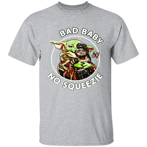 Grogu Bad Baby No Squeezie Shirt - Image 8