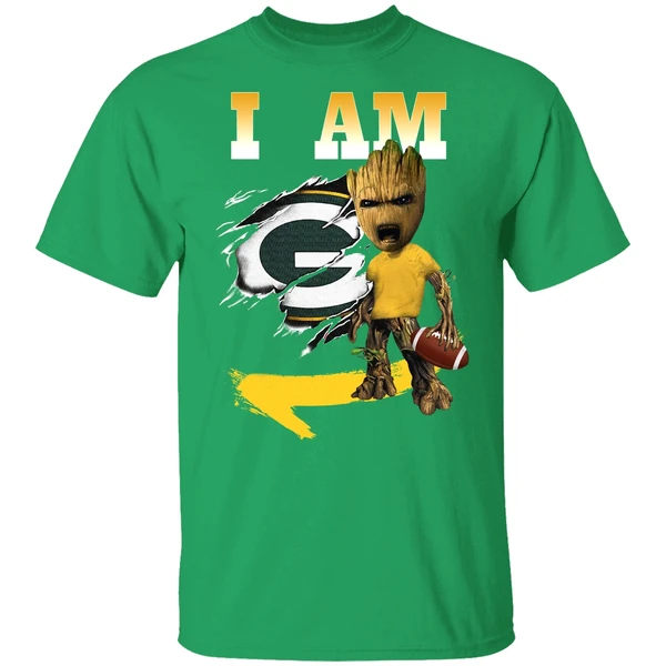 Groot I Am Green Bay Packers Shirt