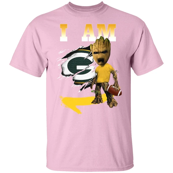 Groot I Am Green Bay Packers Shirt Groot I Am Green Bay Packers Shirt