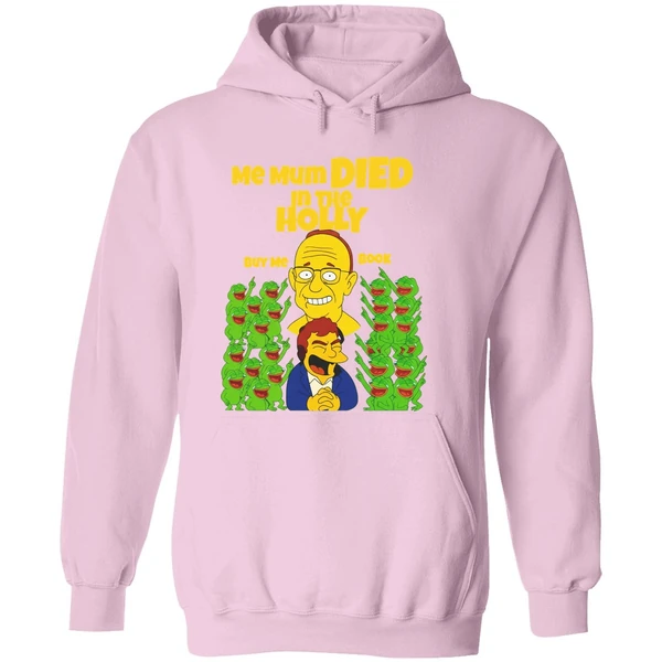 Groyper Me Mum Died In The Holly Meme Hoodie - Image 5