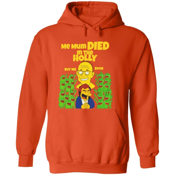 Groyper Me Mum Died In The Holly Meme Hoodie - Image 6
