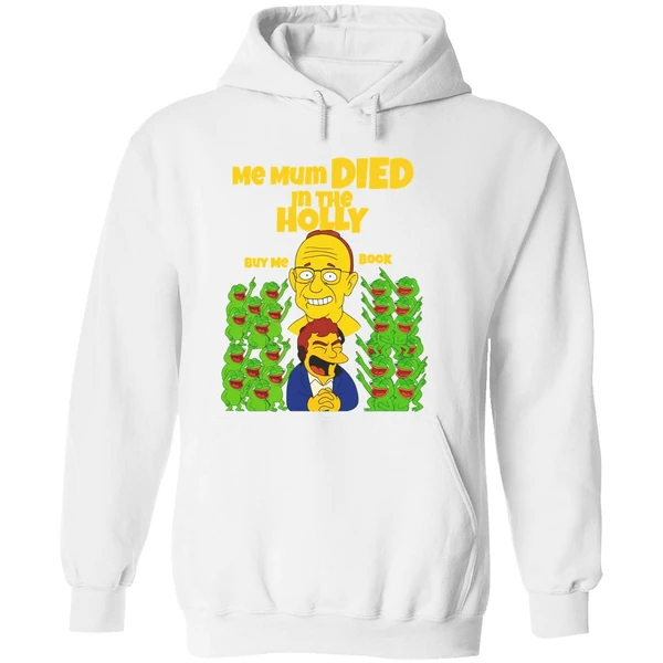 Groyper Me Mum Died In The Holly Meme Hoodie - Image 8