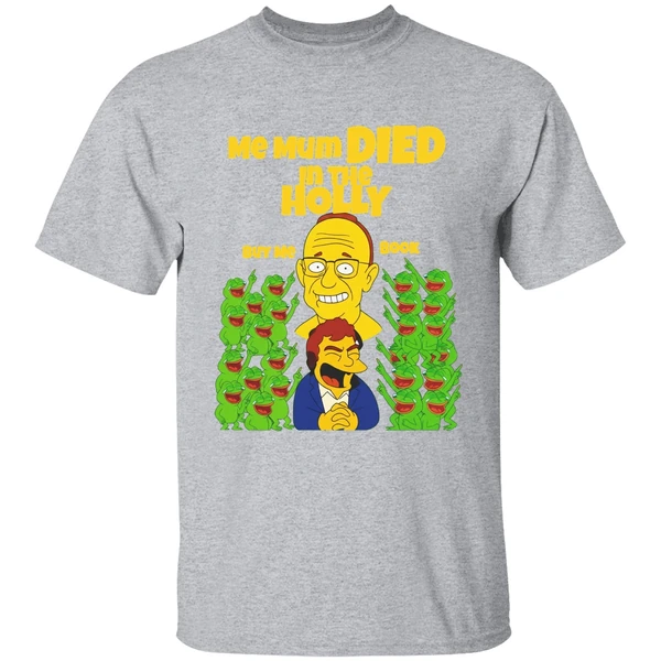 Groyper Me Mum Died In The Holly Meme Shirt - Image 6