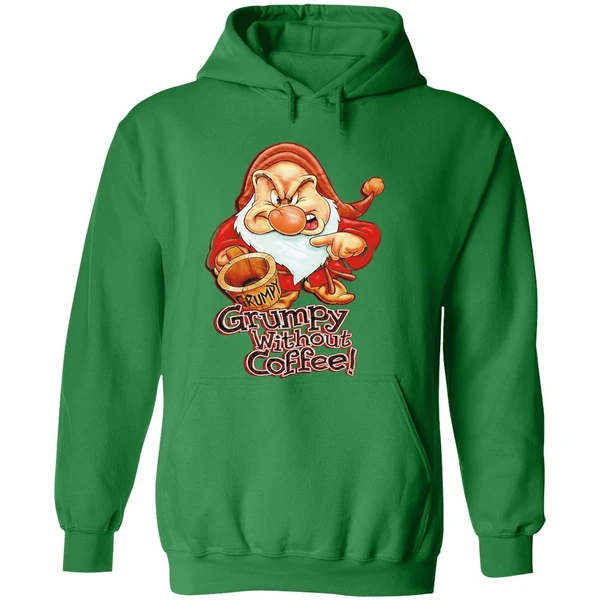 Grumpy Without Coffee Hoodie - Image 2