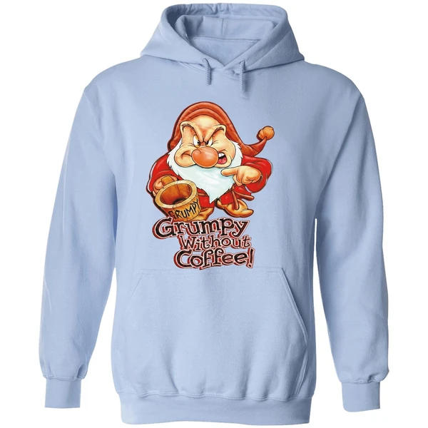 Grumpy Without Coffee Hoodie - Image 4