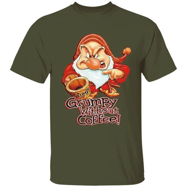 Grumpy Without Coffee Shirt - Image 4
