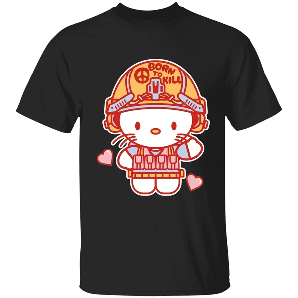 Grunt Style Born To Kill Hello Kitty Shirt