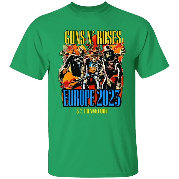 Guns N Roses Europe 2023 3 7 Frankfurt Poster Shirt