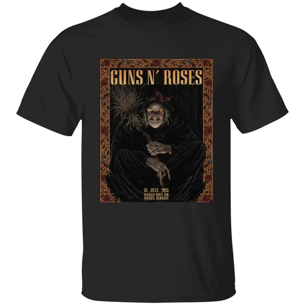 Guns N Roses Event July 31 2025 Wacken Germany Shirt