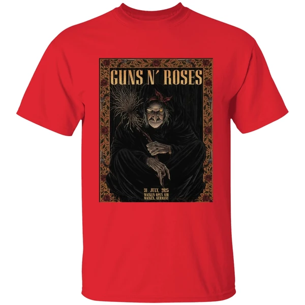Guns N Roses Event July 31 2025 Wacken Germany Shirt - Image 7