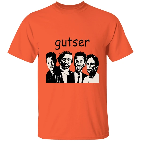 guster band bootleg retro shirt orange