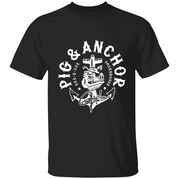 Guy Fieri Pig And Anchor Logo Shirt