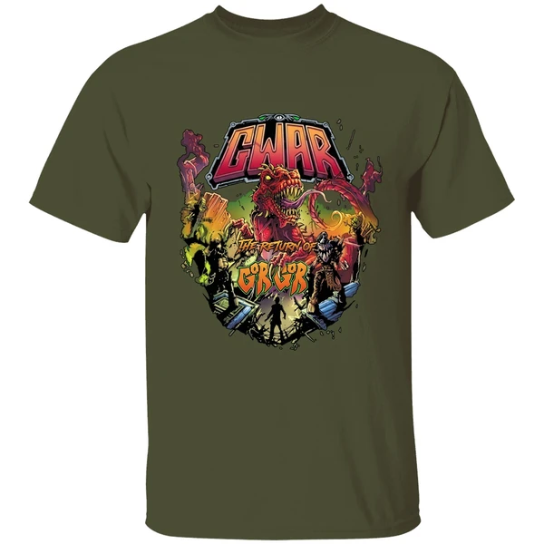 gwar the return of gor gor 2025 shirt militarygreen