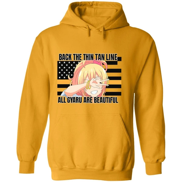 Gyaru Anime Back The Thin Tan Line All Gyaru Are Beautiful Hoodie
