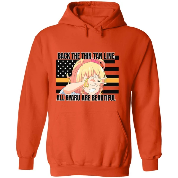 Gyaru Anime Back The Thin Tan Line All Gyaru Are Beautiful Hoodie - Image 6