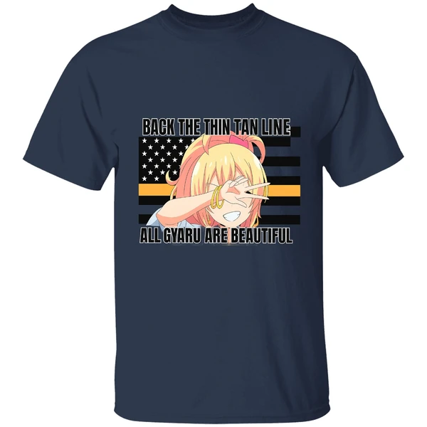 Gyaru Anime Back The Thin Tan Line All Gyaru Are Beautiful Shirt - Image 4