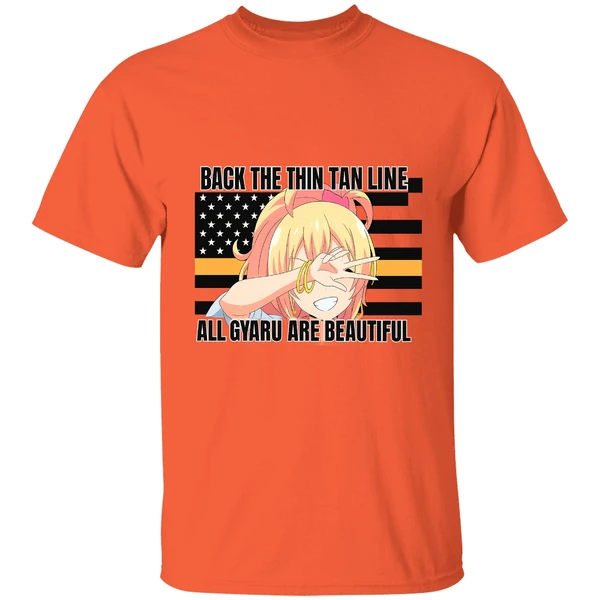 Gyaru Anime Back The Thin Tan Line All Gyaru Are Beautiful Shirt - Image 5