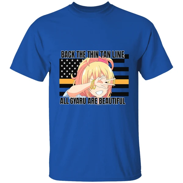 Gyaru Anime Back The Thin Tan Line All Gyaru Are Beautiful Shirt - Image 7