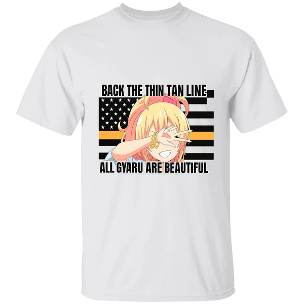 Gyaru Anime Back The Thin Tan Line All Gyaru Are Beautiful Shirt - Image 9
