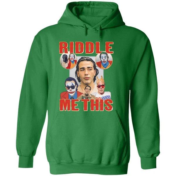 Gypsy Crusader Riddle Me This 90s Bootleg Hoodie - Image 2
