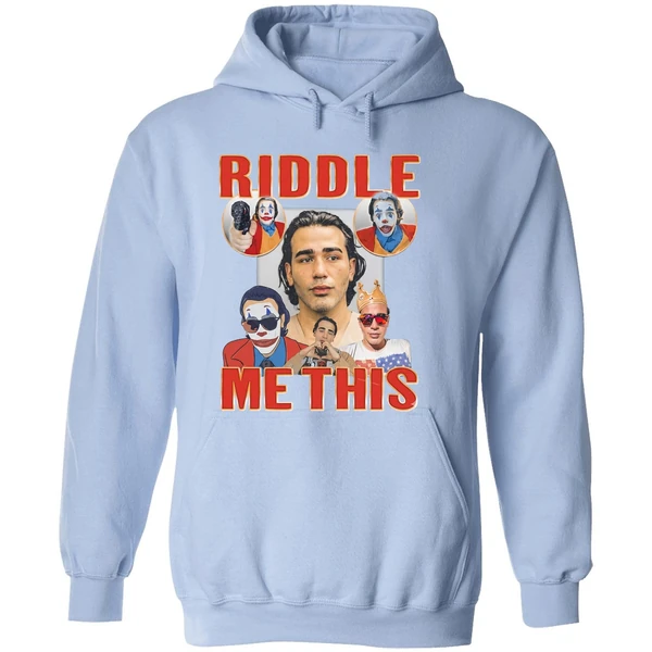 Gypsy Crusader Riddle Me This 90s Bootleg Hoodie - Image 4
