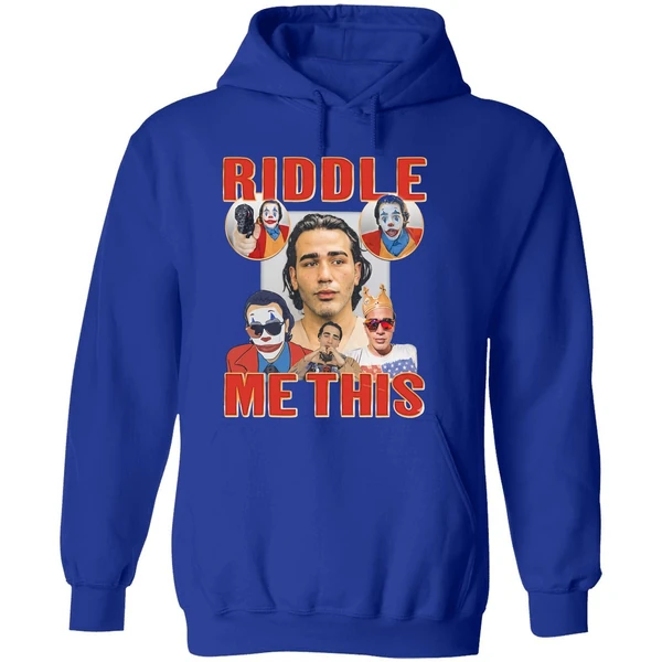 Gypsy Crusader Riddle Me This 90s Bootleg Hoodie - Image 7